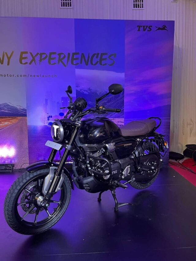 TVS Ronin Scrambler Compete With Bullet know price